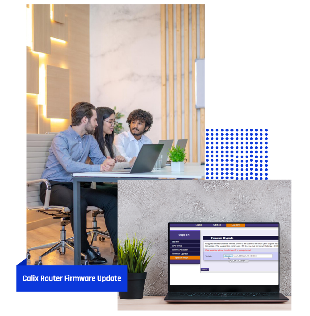 Calix Router Firmware Update